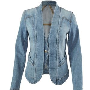 CAbi denim jacket size small